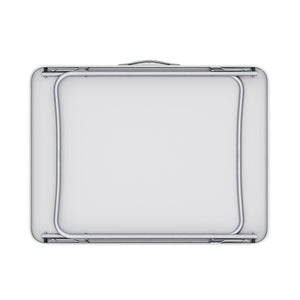 Campingtisch faltbar weiss 80 x 70 x 60 cm