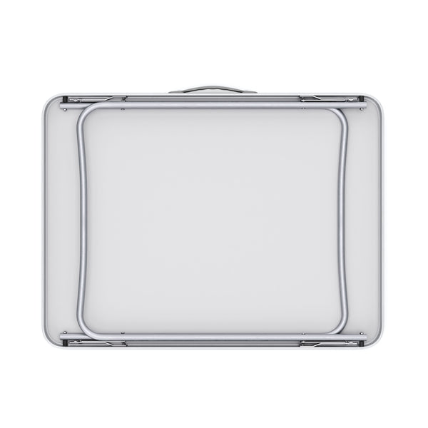 Campingtisch faltbar weiss 80 x 70 x 60 cm