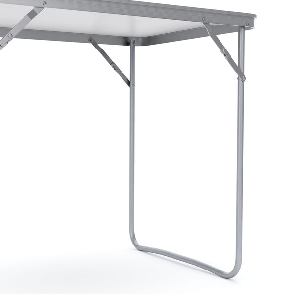 Campingtisch faltbar weiss 80 x 70 x 60 cm