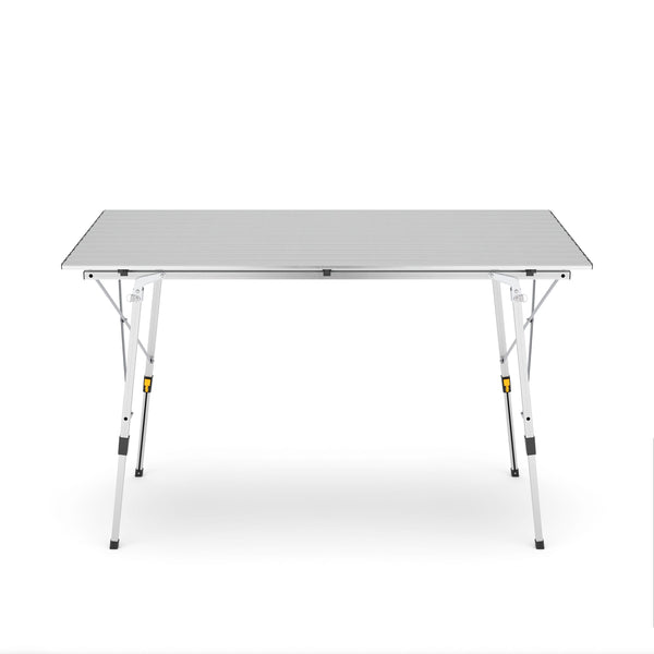 Tavolo da campeggio pieghevole DOLF 120 x 69 cm argento