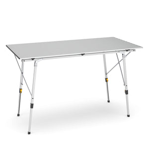 Tavolo da campeggio pieghevole DOLF 120 x 69 cm argento