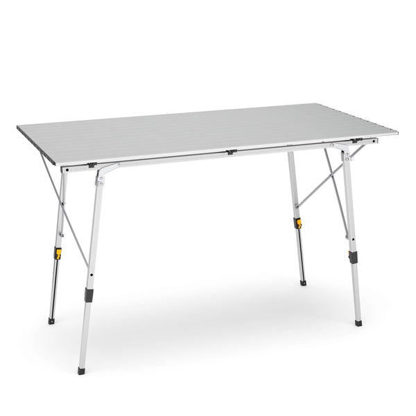 Tavolo da campeggio pieghevole DOLF 120 x 69 cm argento