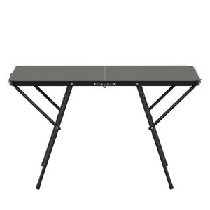 Campingtisch klappbar RAST 120 x 60 cm schwarz
