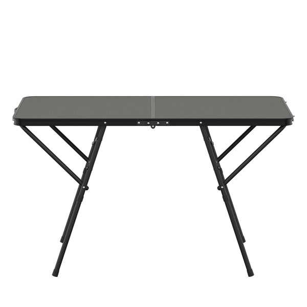Campingtisch klappbar RAST 120 x 60 cm schwarz