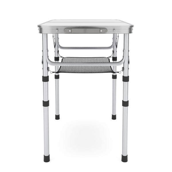 Campingtisch klappbar WILLY 3-fach höhenverstellbar 60 x 40 cm weiss