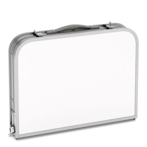 Campingtisch klappbar WILLY 3-fach höhenverstellbar 60 x 40 cm weiss