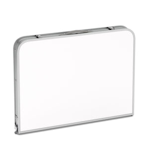 Campingtisch klappbar WILLY höhenverstellbar 90 x 60 cm weiss