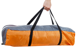 Campingzelt Igluzelt Loksa für 6 Personen ~ orange
