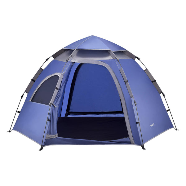 Tente de camping Nybro Pop Up Dome 240x205x140cm Bleue 