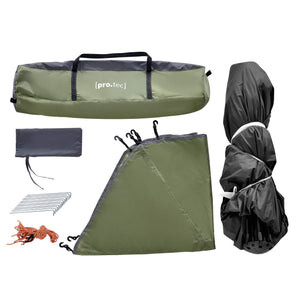 Tente de camping Nybro Pop Up Dome 240x205x140cm Verte