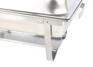 Chafing Dish Speisewärmer Edelstahl 2 x 4L
