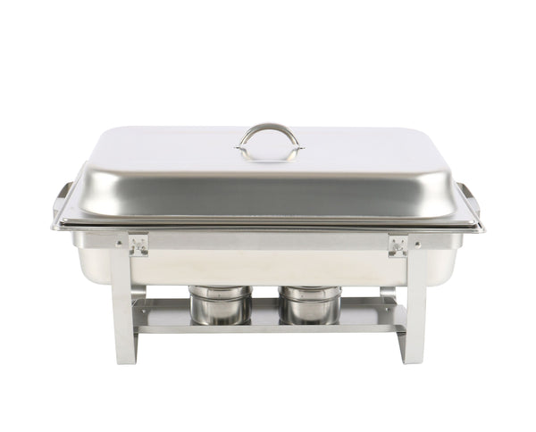 Chafing Dish Speisewärmer Edelstahl 2 x 4L