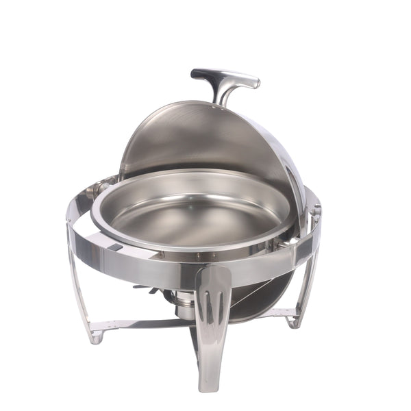 Chafing Dish Speisewärmer Edelstahl 6L mit Rolltop