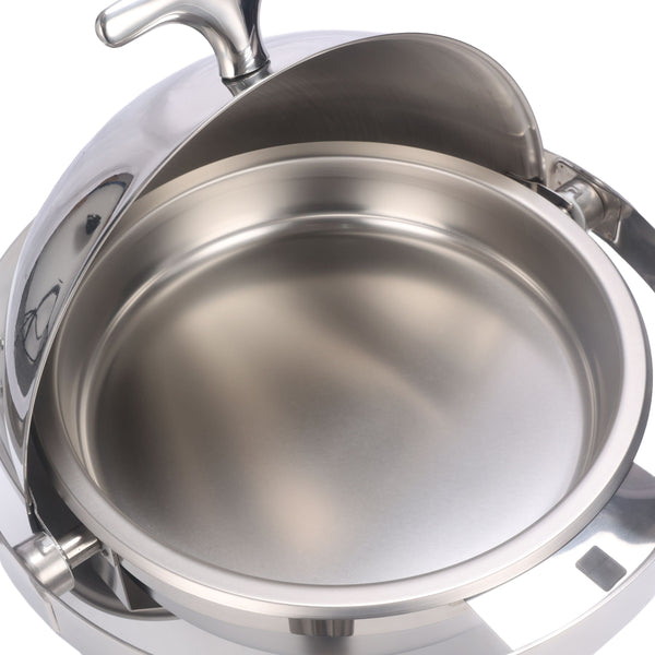 Chafing Dish Speisewärmer Edelstahl 6L mit Rolltop
