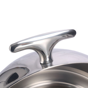 Chafing Dish Speisewärmer Edelstahl 6L mit Rolltop