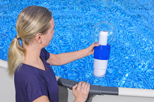 Chemikalienschwimmer Flowclear LED Solarsphere