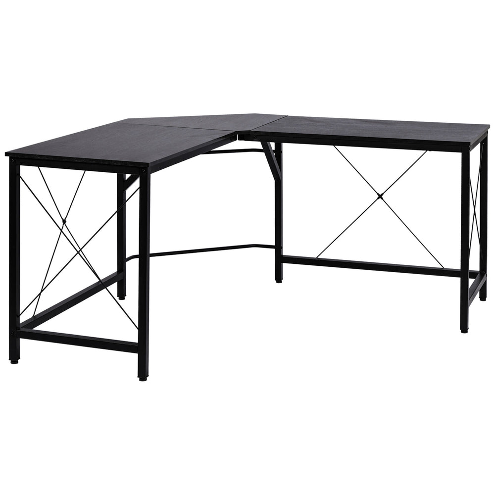Bureau d'angle en L pour ordinateur 150 x 150 x 76 cm