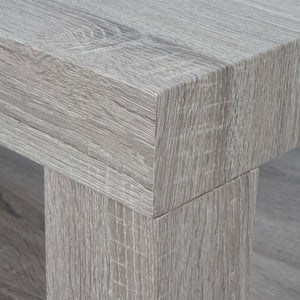 Couchtisch 40x110x60cm dunkle Eicheoptik