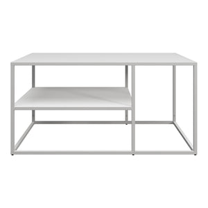 Couchtisch Solund 45x90x60cm Weiss. matt