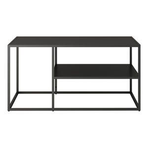 Couchtisch Solund 45x90x60cm Schwarz. matt