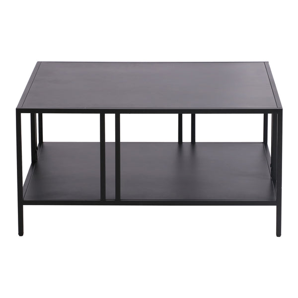 Tavolino Kumlinge 40x80x80 cm Nero