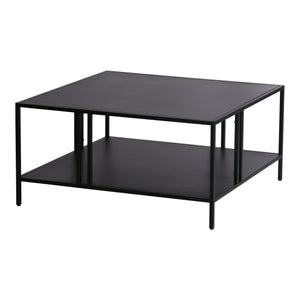 Tavolino Kumlinge 40x80x80 cm Nero