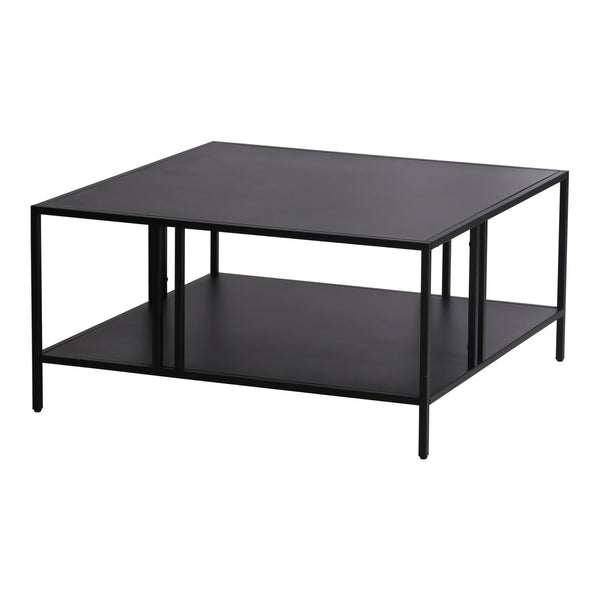Tavolino Kumlinge 40x80x80 cm Nero