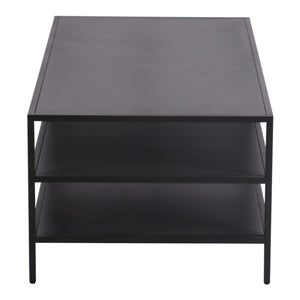 Couchtisch Kumlinge 40x110x55cm Schwarz