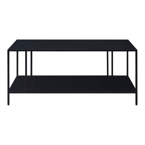 Tavolino da caffè Kumlinge 110x55x47cm nero