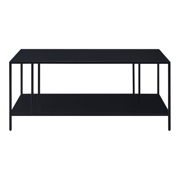Tavolino da caffè Kumlinge 110x55x47cm nero