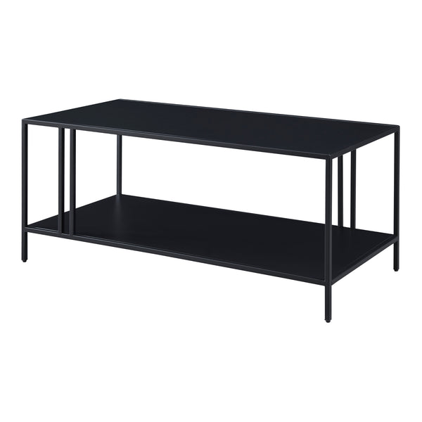 Tavolino da caffè Kumlinge 110x55x47cm nero