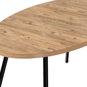 Table basse Skaerbaek 43x90x50cm couleur bois