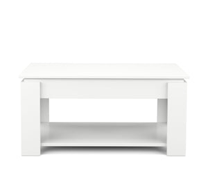 DALIA side table, height adjustable, white