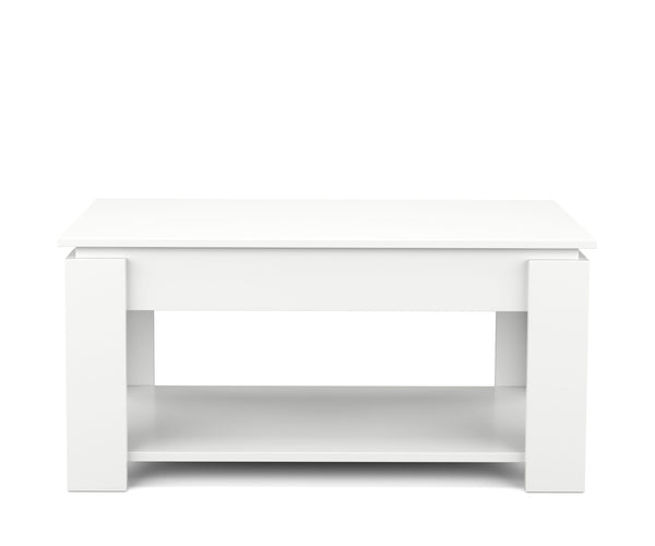 DALIA side table, height adjustable, white