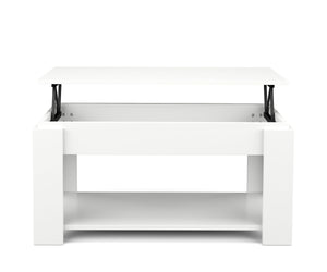 DALIA side table, height adjustable, white