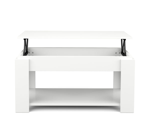 DALIA side table, height adjustable, white