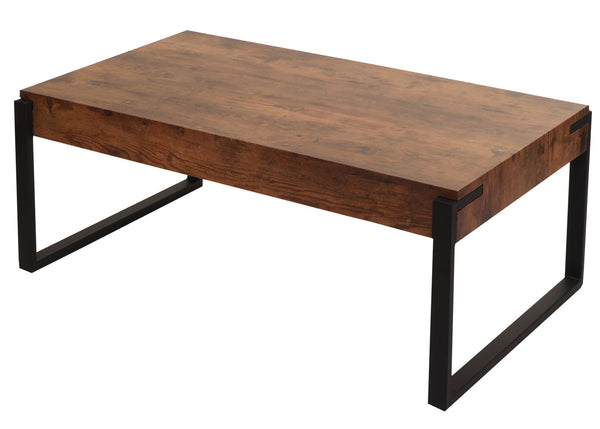 Couchtisch JAM-L53 Beistelltisch Metall 43x110x64cm