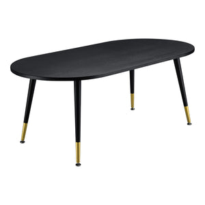 Tavolino Fontana 47x120x60 cm effetto rovere nero