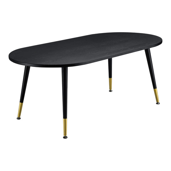 Tavolino Fontana 47x120x60 cm effetto rovere nero