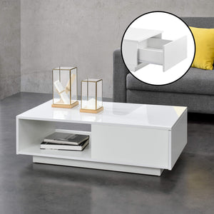 Tavolino Biskra 95x55x31 cm bianco
