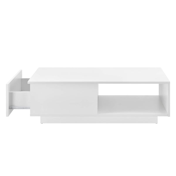 Tavolino Biskra 95x55x31 cm bianco