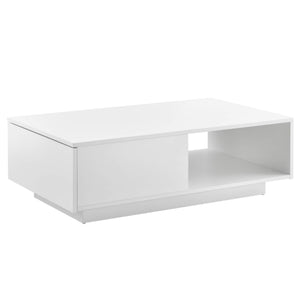 Tavolino Biskra 95x55x31 cm bianco