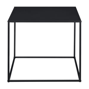 Couchtisch Russafa 50x55x55 cm Kratzfest Metall Schwarz