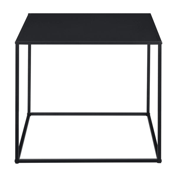 Couchtisch Russafa 50x55x55 cm Kratzfest Metall Schwarz