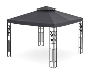 Gartenpavillon ZEN 3 x 3 m anthrazit