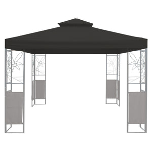 Dach Gartenpavillon HOWEA 3 x 3 m anthrazit