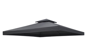 Roof for gazebo 3 x 3 m, brown, item no. 9261