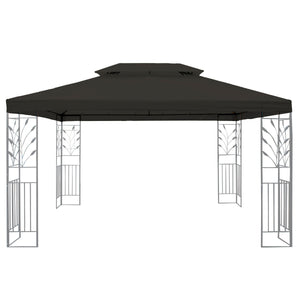 Dach Gartenpavillon LAVEN 4 x 3 m anthrazit