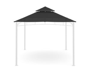 Dach Gartenpavillon GAZ 4 x 3 m anthrazit