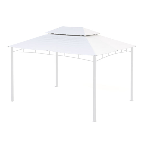 Dach Gartenpavillon GAZ 4 x 3 m beige